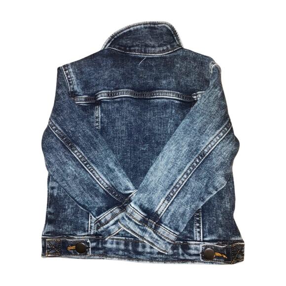 Wonder Nation Toddler Denim Jacket, Size 18M Distressed - Picture 2 of 3